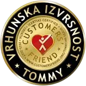 Priznanje Customers' Friend — vrhunska izvrsnost