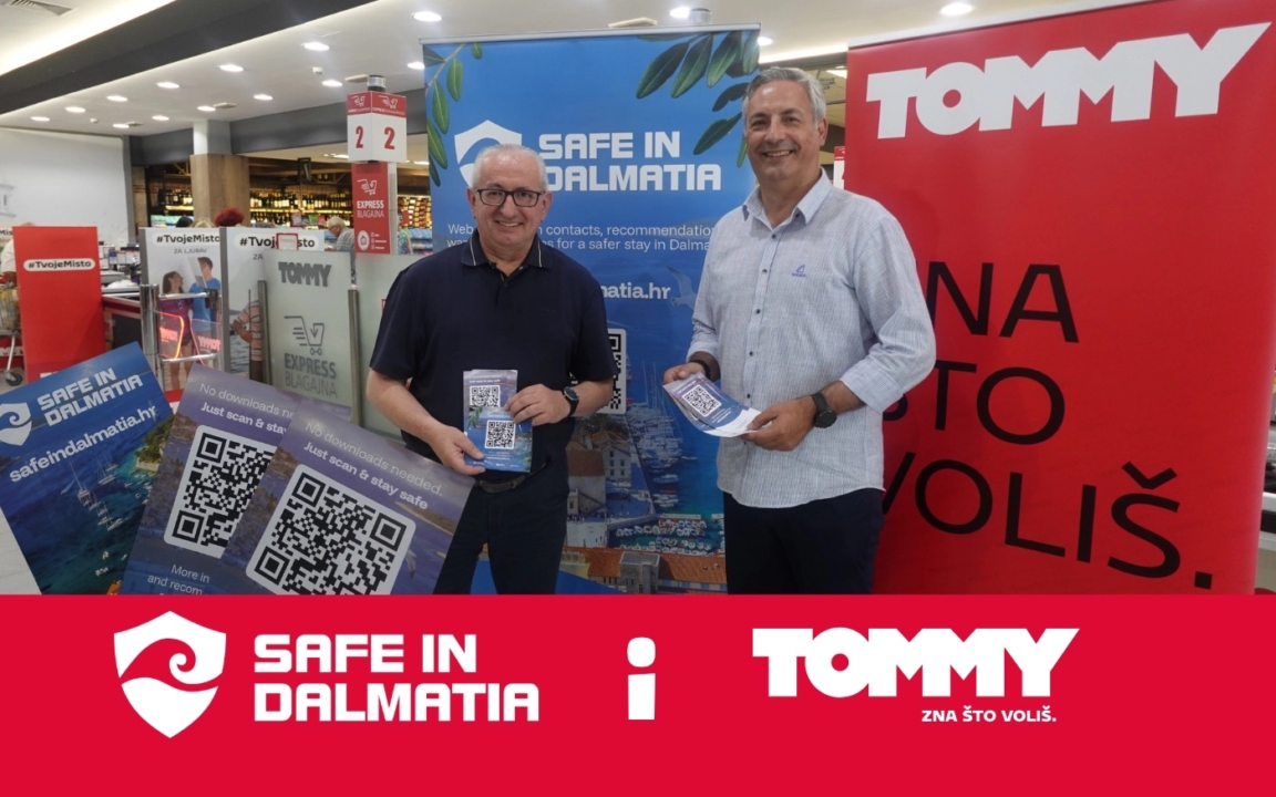Tommy i safe in dalmatia zajedno za sigurnije ljeto u dalm